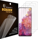 Mr.Shield [3-Pack] Designed For Samsung Galaxy S20 FE 5G 2022 [Cut out for Camera] Premium Clear Screen Protector (PET Material)