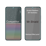 Mr.Shield [3-Pack] Designed For Samsung Galaxy S22+ 5G / Galaxy S22 Plus 5G [Tempered Glass] [Japan Glass with 9H Hardness] Screen Protector with Lifetime Replacement