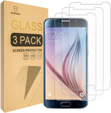 Mr.Shield [3-Pack Designed for Samsung Galaxy S6 [Tempered Glass] Screen Protector [Japan Glass with 9H Hardness]