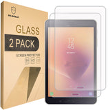 Mr.Shield [2-Pack] Designed For Samsung Galaxy Tab A 8.0 Inch (2017) / (SM-T380) (2017 Version ONLY) [Will Not Fit for 2018 and 2019 Version] [Tempered Glass] Screen Protector Lifetime Replacement