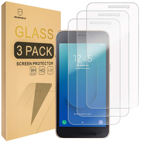 Mr.Shield [3-PACK] Designed For Samsung (Galaxy J2 Dash) [Tempered Glass] Screen Protector with Lifetime