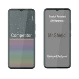 Mr.Shield [3er-Pack] Entwickelt für Sharp Rouvo V [Upgrade der Version mit maximaler Bildschirmabdeckung] [Gehärtetes Glas] [Japanisches Glas mit 9H-Härte] Displayschutzfolie mit lebenslangem Ersatz
