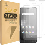 Mr.Shield [3-Pack] Designed For Sonim XP10 [Tempered Glass] [Japan Glass with 9H Hardness] Screen Protector with Lifetime Replacement