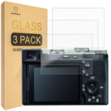 Mr.Shield [3-Pack] Screen Protector For Sony Alpha A7C II / 7C II / A7CR / A7C R / 7CR / A7C2 / A7CII [Tempered Glass] [Japan Glass with 9H Hardness] Screen Protector