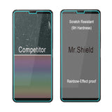 Mr.Shield [3er-Pack] Entwickelt für Sony Xperia 10 II [Gehärtetes Glas] [Japanisches Glas mit 9H-Härte] Displayschutzfolie mit lebenslangem Ersatz
