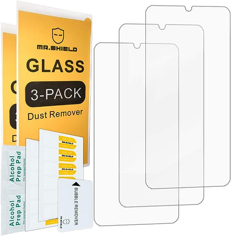 [3-Pack]-Mr.Shield Designed For Sony Xperia Ace 2 [Tempered Glass] [Japan Glass with 9H Hardness] Screen Protector with Lifetime Replacement