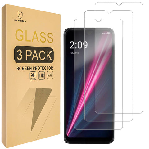 Mr.Shield [3-Pack] Screen Protecter For T-Mobile T Phone 5G [Tempered Glass] [Japan Glass with 9H Hardness] Screen Protector