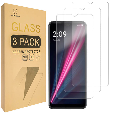 Mr.Shield [3-Pack] Screen Protecter For T-Mobile T Phone 5G [Tempered Glass] [Japan Glass with 9H Hardness] Screen Protector