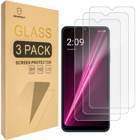 Mr.Shield [3-Pack] Screen Protector For T-Mobile T Phone Pro 5G [Tempered Glass] [Japan Glass with 9H Hardness]