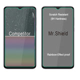 Mr.Shield [3er-Pack] Entwickelt für T-Mobile (Revvl 4 Plus) / T-Mobile (Revvl 4+) [270μ-Klebeversion] [Japanisches Glas mit 9H-Härte] [Gehärtetes Glas] Displayschutzfolie mit lebenslangem Ersatz