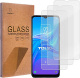 [3-Pack]-Mr.Shield Designed For TCL 20Y [Tempered Glass] [Japan Glass with 9H Hardness] Screen Protector with Lifetime Replacement