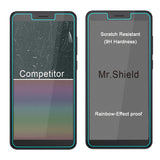 Mr.Shield [3er-Pack] Entwickelt für TCL Signa [Gehärtetes Glas] [Japanisches Glas mit 9H-Härte] Displayschutzfolie mit lebenslangem Ersatz