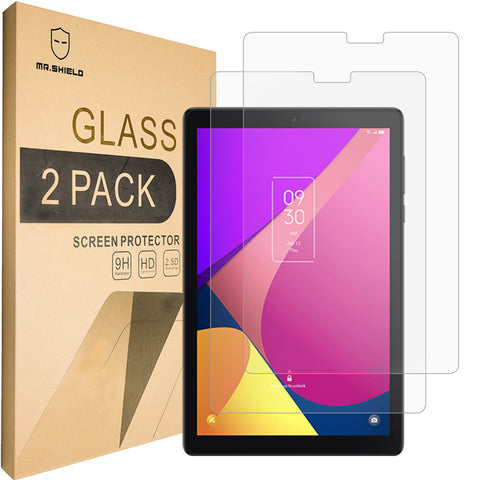 Mr.Shield [2-Pack] Screen Protector For TCL Tab 8 LE/TCL Tab 8 [Tempered Glass] [Japan Glass with 9H Hardness] Screen Protector with Lifetime Replacement