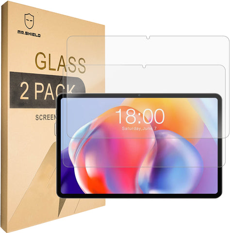 Mr.Shield [2-Pack] Screen Protector For Teclast T40S Tablet [Tempered Glass] [Japan Glass with 9H Hardness] Screen Protector with Lifetime Replacement