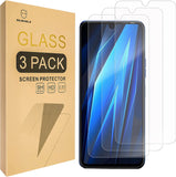 Mr.Shield [3-Pack] Designed For Tecno Pova 4 Pro [Tempered Glass] [Japan Glass with 9H Hardness] Screen Protector with Lifetime Replacement