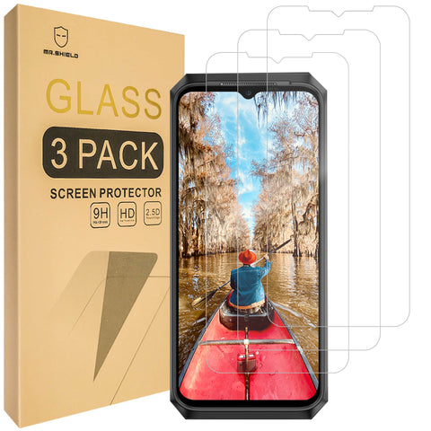 Mr.Shield [3-Pack] Screen Protector For Ulefone Power Armor 18 Ultra/Power Armor 18T Ultra [Tempered Glass] [Japan Glass with 9H Hardness] Screen Protector