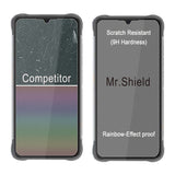 Mr.Shield [3-Pack] Screen Protector For Umidigi BISON X10S / BISON X10G [Tempered Glass] [Japan Glass with 9H Hardness] Screen Protector with Lifetime Replacement