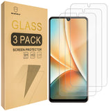 Mr.Shield [3-Pack] Screen Protector For Vivo Y100 [Tempered Glass] [Japan Glass with 9H Hardness] Screen Protector with Lifetime Replacement