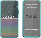 Mr.Shield [3er-Pack] Entwickelt für Wiko T50 [Gehärtetes Glas] [Japanisches Glas mit 9H-Härte] Displayschutzfolie mit lebenslangem Ersatz
