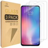 Mr.Shield [3-Pack] Designed For Xiaomi Mi 9 Lite [Tempered Glass] [Japan Glass with 9H Hardness] Screen Protector with Lifetime Replacement