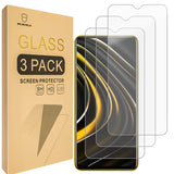 Mr.Shield [3-Pack] Designed For Xiaomi Poco M3 [Tempered Glass] [Japan Glass with 9H Hardness] Screen Protector with Lifetime Replacement