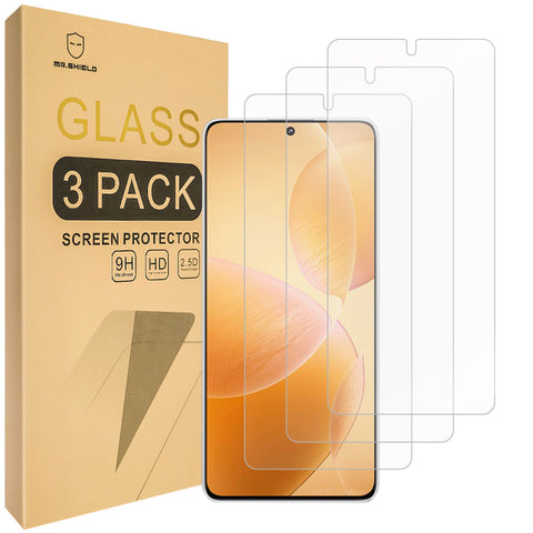 Mr.Shield [3-Pack] Screen Protecter For Xiaomi Poco X6 Pro/Redmi K70E [Tempered Glass] [Japan Glass with 9H Hardness] Screen Protector