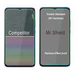 [3er-Pack] – Mr.Shield entworfen für Xiaomi (Redmi 10 Power), [gehärtetes Glas] [japanisches Glas mit 9H-Härte] Displayschutzfolie mit lebenslangem Ersatz