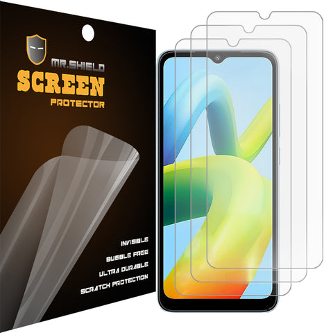 Mr.Shield [3-Pack] Designed For Xiaomi (Redmi A1) / Redmi A1+ / Redmi A1 Plus Premium Clear Screen Protector (PET Material)