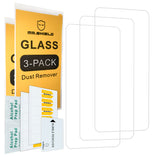 Mr.Shield [3-Pack] Designed For Xiaomi (Redmi Note 10s) [Tempered Glass] [Japan Glass with 9H Hardness] Screen Protector with Lifetime Replacement