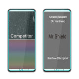 Mr.Shield [3-Pack] Designed For ZTE Axon 30 [Tempered Glass] [Japan Glass with 9H Hardness] Screen Protector with Lifetime Replacement