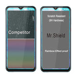 [3er-Pack] – Mr.Shield entwickelt für ZTE Blade 20 / ZTE Blade 20 smart [gehärtetes Glas] [japanisches Glas mit 9H-Härte] Displayschutzfolie mit lebenslangem Ersatz