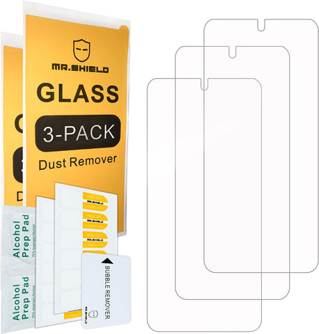 Mr.Shield Screen Protector compatible with Motorola Moto G Stylus 5G (2024) [Tempered Glass] [3-PACK] [Japan Glass with 9H Hardness]