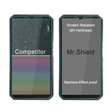Mr.Shield Screen Protector compatible with Oukitel WP55 / WP55 Pro [Tempered Glass] [3-PACK] [Japan Glass with 9H Hardness]