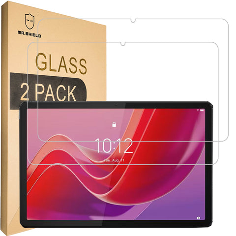 Mr.Shield Screen Protector compatible with Lenovo Tab K11, 11 Inch [Tempered Glass] [2-PACK] [Japan Glass with 9H Hardness]