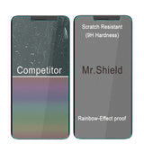 Mr.Shield Screen Protector compatible with TCL 501 [Tempered Glass] [3-PACK] [Japan Glass with 9H Hardness]