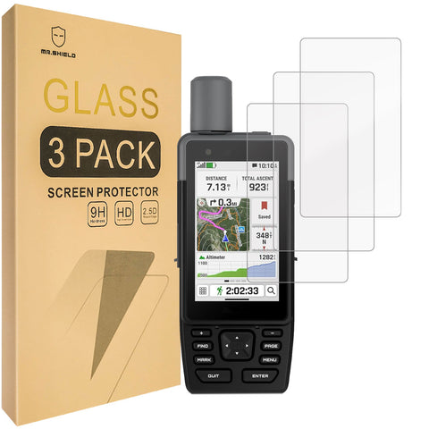 Mr.Shield Screen Protector compatible with Garmin GPSMAP H1 [Tempered Glass] [3-PACK] [Japan Glass with 9H Hardness]