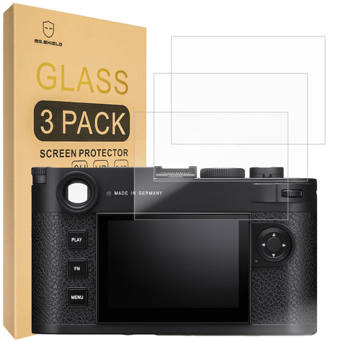 Mr.Shield Screen Protector compatible with Leica M11 / M11-P / M11P [Tempered Glass] [3-PACK] [Japan Glass with 9H Hardness]