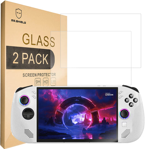 Mr.Shield Screen Protector compatible with Lenovo Legion Go S 8.0 [Tempered Glass] [2-PACK] [Japan Glass with 9H Hardness]