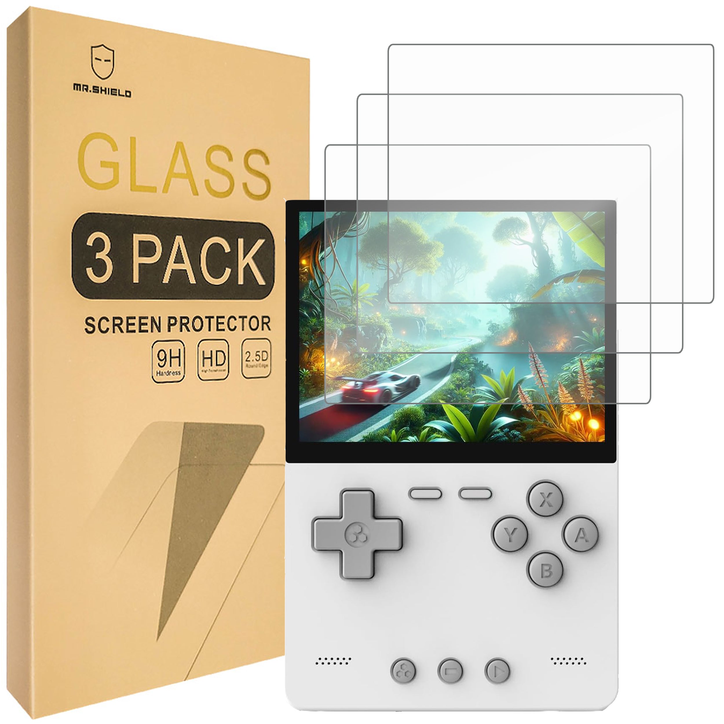 Mr.Shield Screen Protector compatible with Trimui Brick