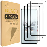 Mr.Shield Screen Protector compatible with ZTE Nubia Red Magic 10 Pro/Red Magic 10 Pro+ [Full Cover] [Tempered Glass] [3-Pack] [Japan Glass with 9H Hardness]
