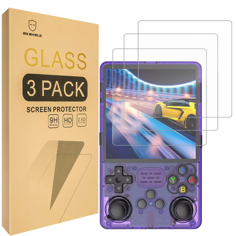 Mr.Shield Screen Protector compatible with R36Plus [Tempered Glass] [3-PACK] [Japan Glass with 9H Hardness]
