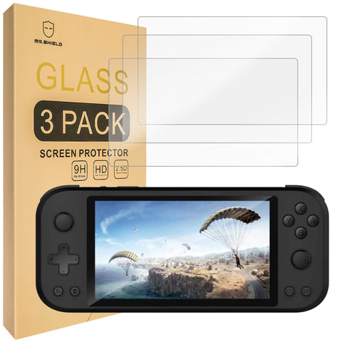 Mr.Shield Screen Protector compatible with Gameforce Ace & Indie [Tempered Glass] [3-PACK] [Japan Glass with 9H Hardness]