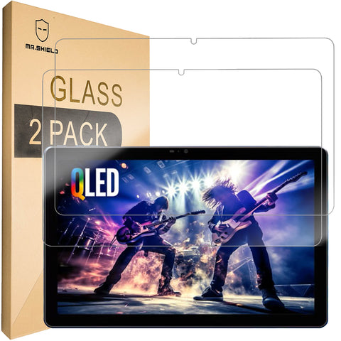 thumbnail image 2 of Amazon Fire 7 Screen Protector 2-Pack Tempered Glass Screen Protector For Onn 7" Tablet Gen 3 (2022) & Kids Tablet - 9H Hardness Nail File Electric 2 of 14