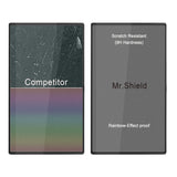 Mr.Shield Screen Protector compatible with Garmin DriveSmart 61 65 71 76 [Tempered Glass] [3-PACK] [Japan Glass with 9H Hardness]