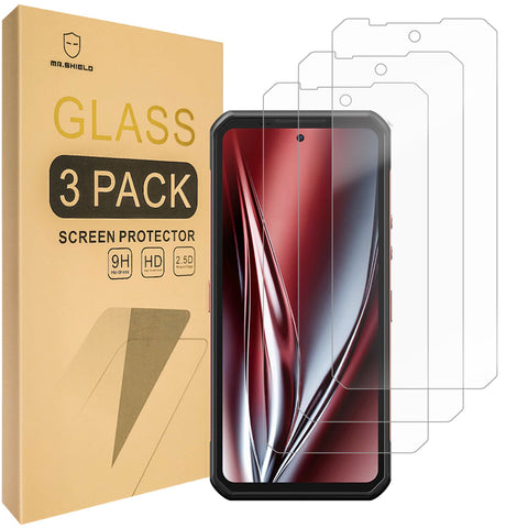 Mr.Shield Screen Protector compatible with Oukitel WP300 5G [Tempered Glass] [3-Pack] [Japan Glass with 9H Hardness]