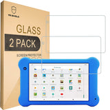Mr.Shield Screen Protector compatible with Aeezo Kids Tablet 7 inch [Tempered Glass] [2-PACK] [Japan Glass with 9H Hardness]