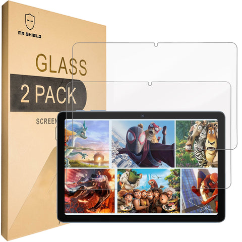 Mr.Shield Screen Protector compatible with Moderness MB1001 10.1/ aiprotablet C20e/ BYYBUO T30/ KT1006 [Tempered Glass] [2-PACK] [Japan Glass with 9H Hardness]