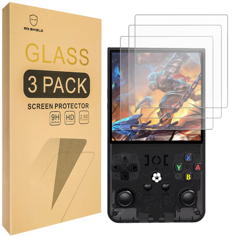 Mr.Shield Screen Protector compatible with R36Max / R36 Max [Tempered Glass] [3-PACK] [Japan Glass with 9H Hardness]