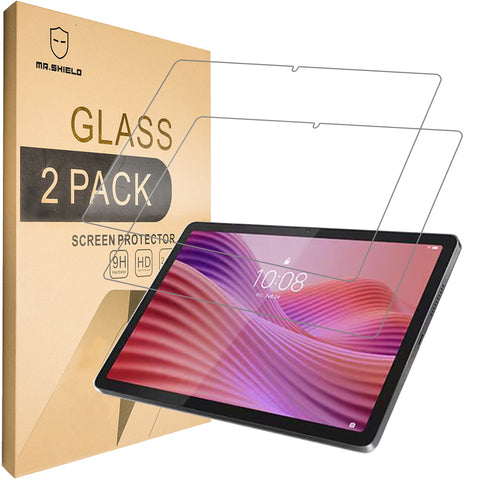 Mr.Shield Screen Protector compatible with Lenovo Tab K10 2nd Gen 10.1 [2025] [Tempered Glass] [2-PACK] [Japan Glass with 9H Hardness]