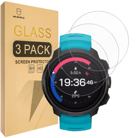 Mr.Shield Screen Protector compatible with Suunto Ocean [Tempered Glass] [3-PACK] [Japan Glass with 9H Hardness]